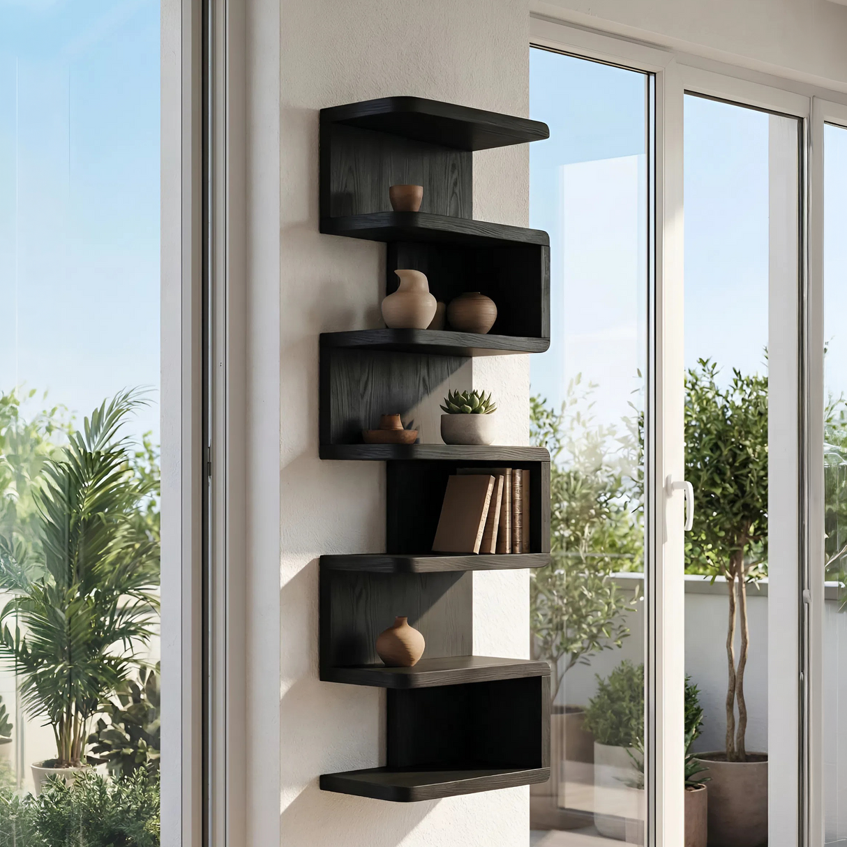 Minimalist Wall Mounted Shelf For Bathroom Essentials