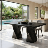 Storage Island Table For Mediterranean Open Kitchen