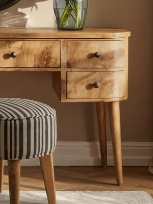 Handmade Vanity Table With Drawers For Bedroom