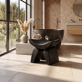 Handcrafted Shower Bench For Spa-Style Bathroom Decor