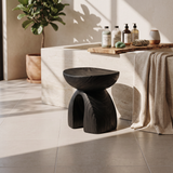Rustic Shower Bench For Bathroom Seating And Decor