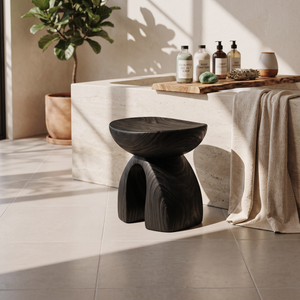 Rustic Shower Bench For Bathroom Seating And Decor