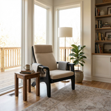 Modern Wooden Armchair For Reading Nook
