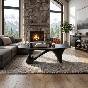 Farmhouse Low Table For Warm Living Room
