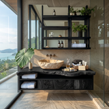 Handcrafted Floating Vanity For Elegant Bathroom