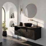 Modern Double Sink Vanity Lake House Bathroom