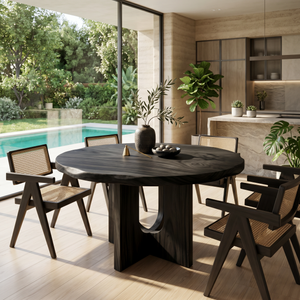 Contemporary Breakfast Table For Open Kitchen