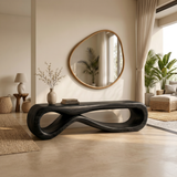 Organic Sculptural Bench Coastal Residence
