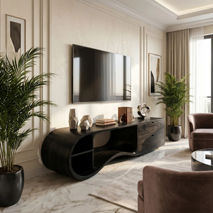 Contemporary Organic TV Cabinet For Living Room