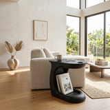 Contemporary Sculptural Side Table For Penthouse Interior Space