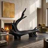 Handcrafted Live Edge Bench For Artistic Patio Designs