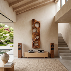 Contemporary Sculptural Wall Shelf For Entryway