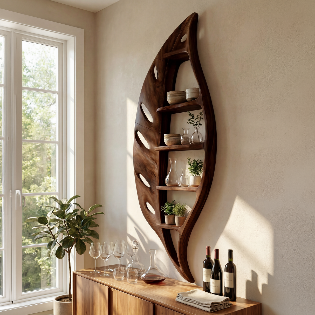 Minimalist Shelving Unit For Living Room Organizer