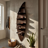 Mid Century Shelving Unit For Study Room Storage