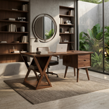 Minimalist Executive Desk Creative Office