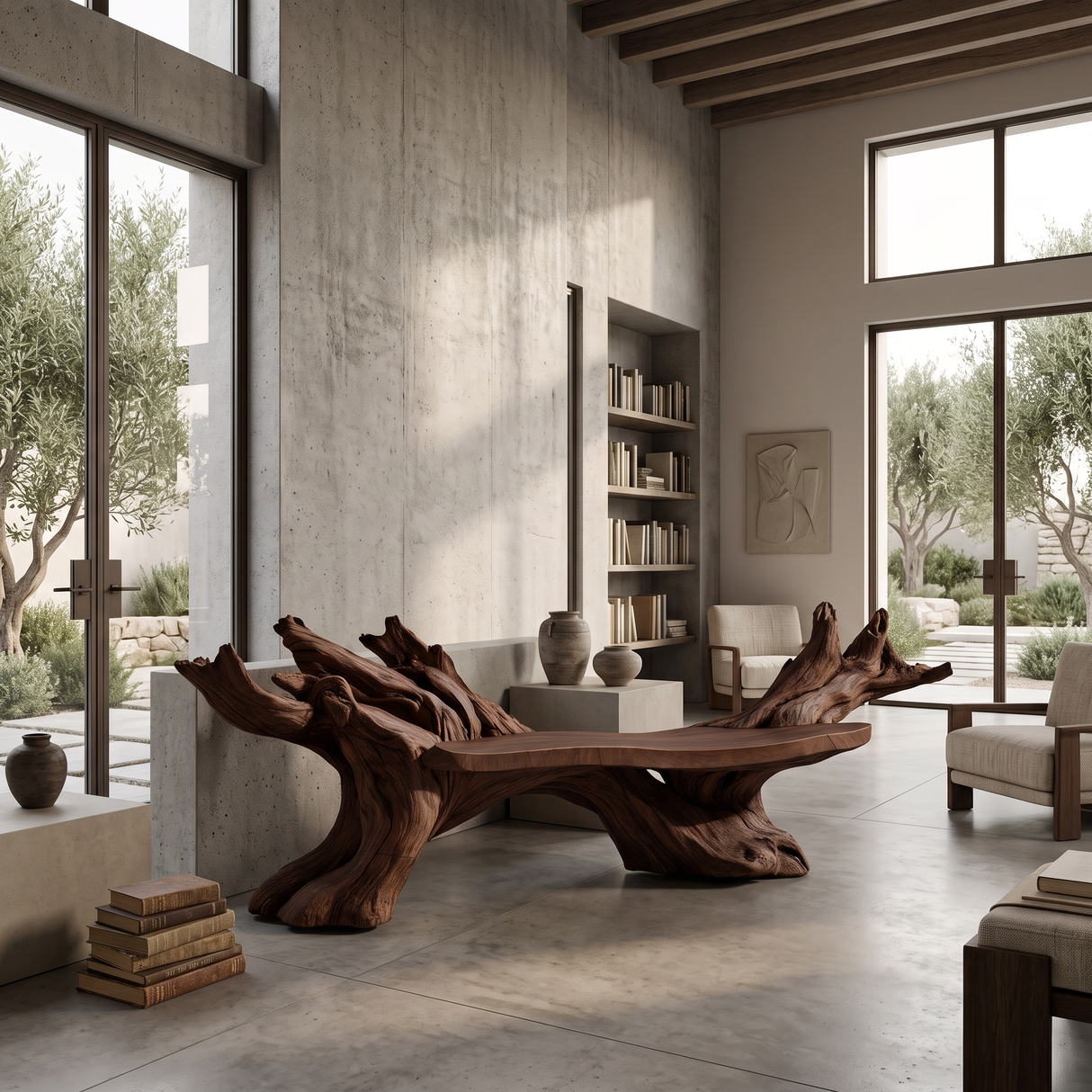 Farmhouse Live Edge Bench Entryway Design For Welcoming Foyers