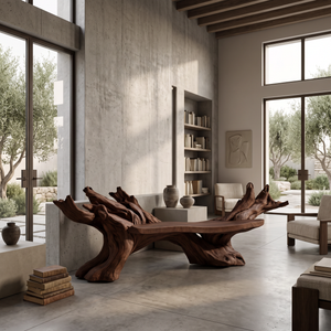Farmhouse Live Edge Bench Entryway Design For Welcoming Foyers