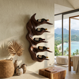 Organic Sculptural Wine Storage Holder For Modern Home
