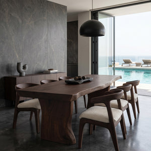 Wabi Sabi Handcrafted Dining Table For Dining Room