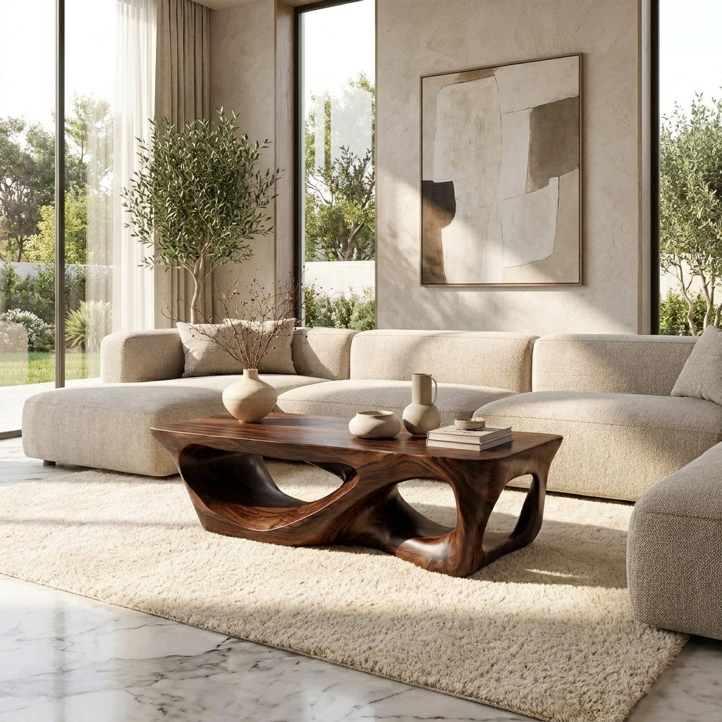 Minimal Coffee Table For Living Room Interiors