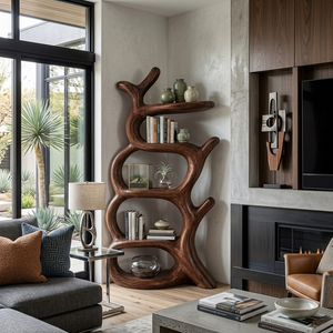 Modern Tree Inspired Bookcase For Contemporary Home