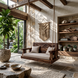 Modern Organic Crest Swing Open Concept Living Space