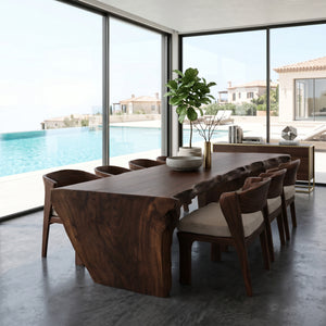Organic Wabi Sabi Dining Table For Dining Room