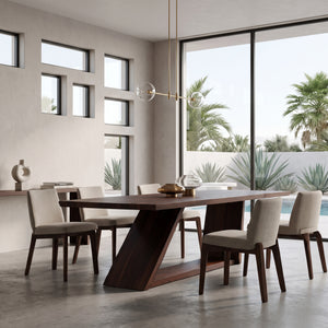 Organic Modern Dining Table For Dining Room