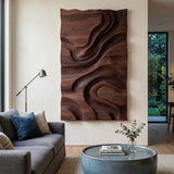 Modern Organic Wall Art Panel For Living Room Decor