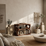 Modern Vinyl Display Stand For Entertainment Interior Space