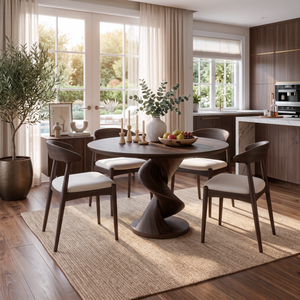 Modern Round Dining Table For Contemporary Dining Space