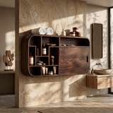 Contemporary Capsule Bathroom Cabinet Modern Bathroom