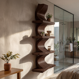Modern Wall Shelf For Study Room Book Display