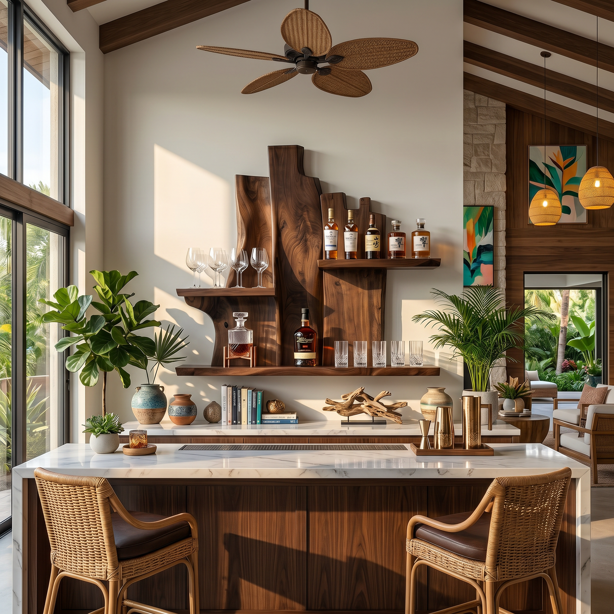 Rustic Wall WineStand For Dining Lounge Bottle Showcase Unit
