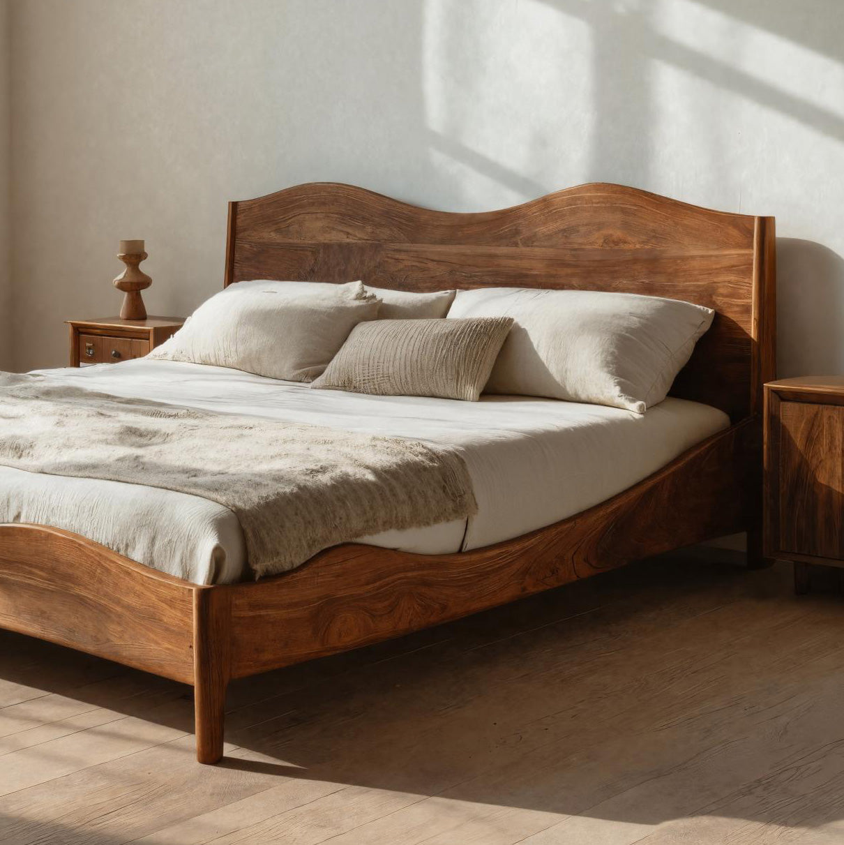 Luxury Set Headboard And Bed Frame For Bedroom