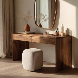 Contemporary Organic Vanity Table For Bedroom