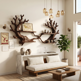 Wabi Sabi Wine Rack Wall Mounted For Home
