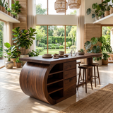 Modern Kitchen Island With Storage For Open Kitchen