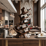 Rustic Wine Stand For Furniture Rustic Wood Display