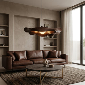 Modern Sculptural Pendant Light For Living Room