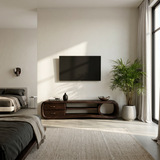 Luxury Media Console Contemporary Living Space