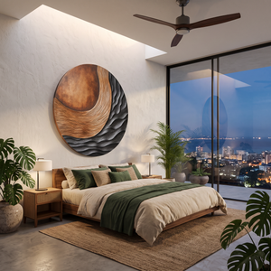 Farmhouse 3D Wood Wall Art For Bedroom Rustic Ambience