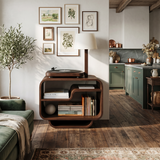 Farmhouse Style Media Cabinet For Entryway Decor