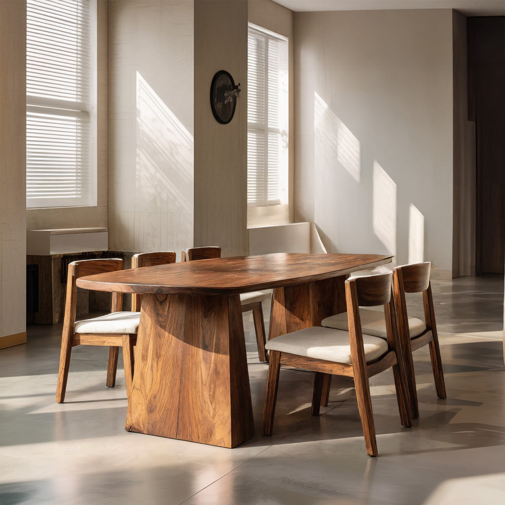 Minimal Architectural Dining Table For Dining Room