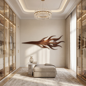 Contemporary Artistic Wall Panel For Boutique Interior Design