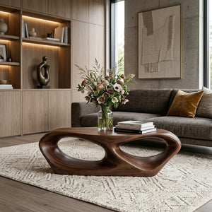 Organic Modern Coffee Table For Living Room Interiors