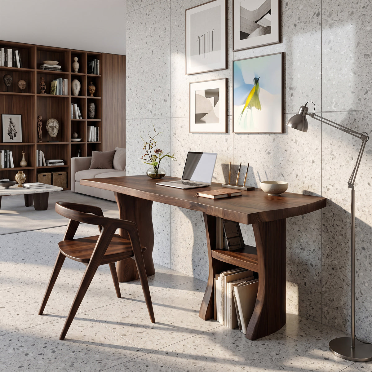 SILDTNHDE008DKNA color walnut