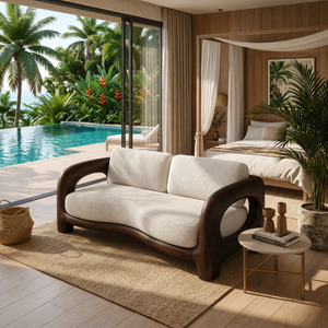 Organic Loop Frame Sofa Luxury Modern Residence