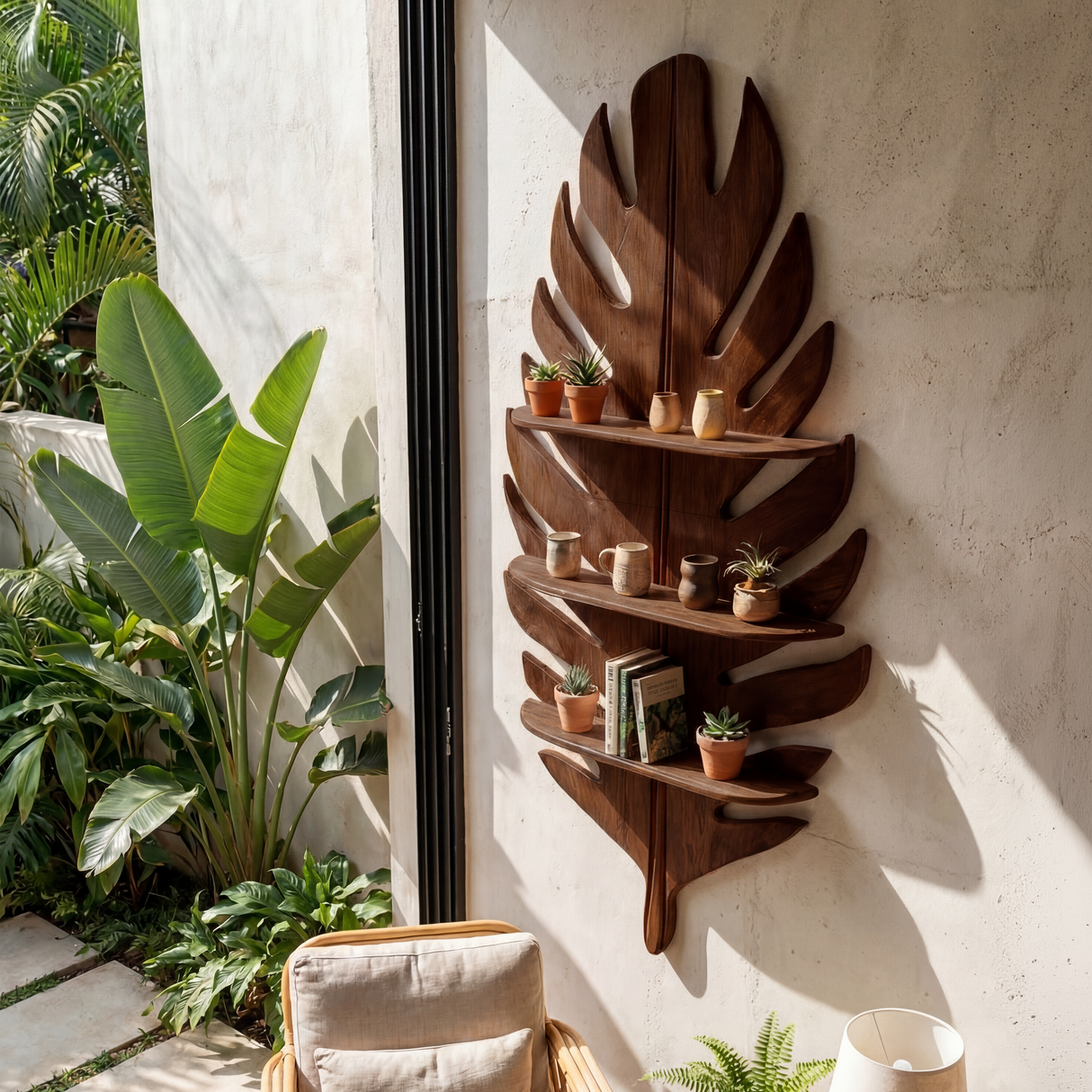 Modern Wall Shelf For Dining Room Display