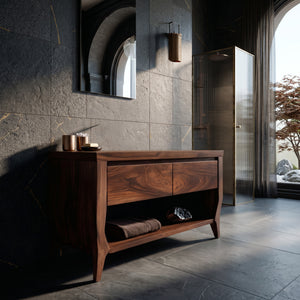 Contemporary Wooden Bathroom Vanity For Spa Or Bathroom